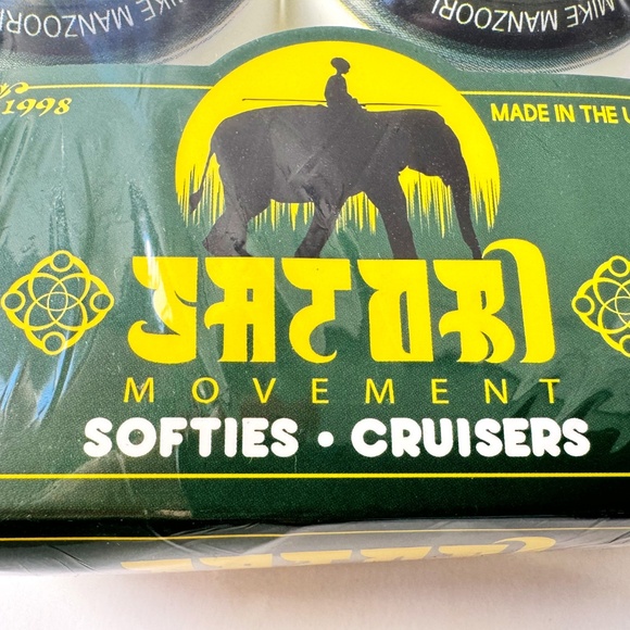 Satori Movement Skateboard Wheels Cruiser Filmer 57mm 78a Duro (Set of 4) SEALED - Picture 5 of 8